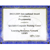 И снова – лучший! Открытое обучение в Центре «Специалист» удостоено международной премии LERN Award в категории «Разработка учебных программ»!